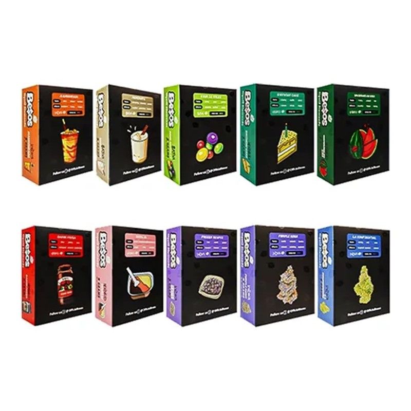 Besos 2ml Empty Disposable Vape Pen - Sleek Black Edition